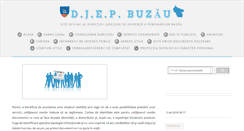 Desktop Screenshot of djepbuzau.ro